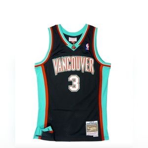 Vancouver grizzlies shareef abdur-rahim black jersey